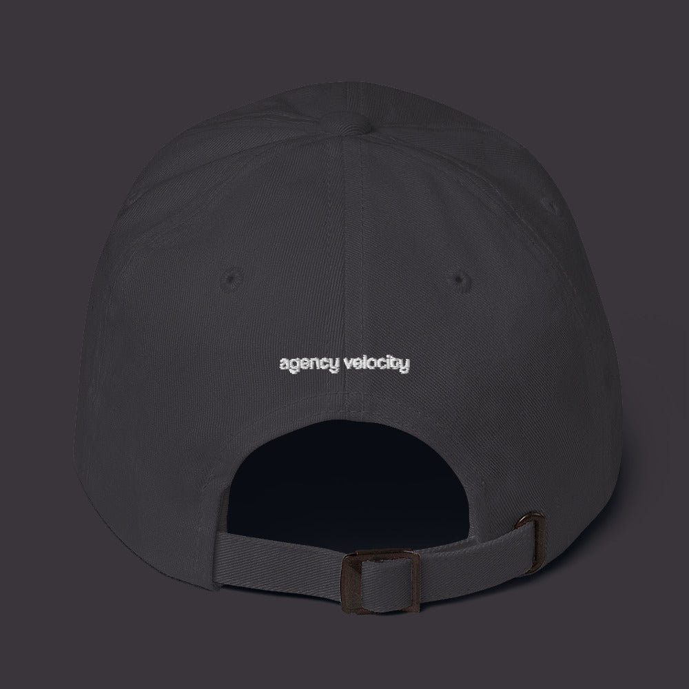 logo&text daddy hat, unisex, darks