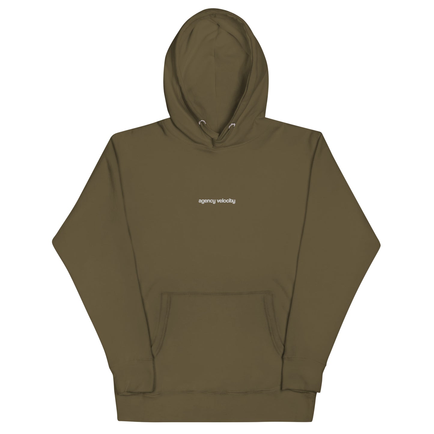 cozy text hoodie, darks