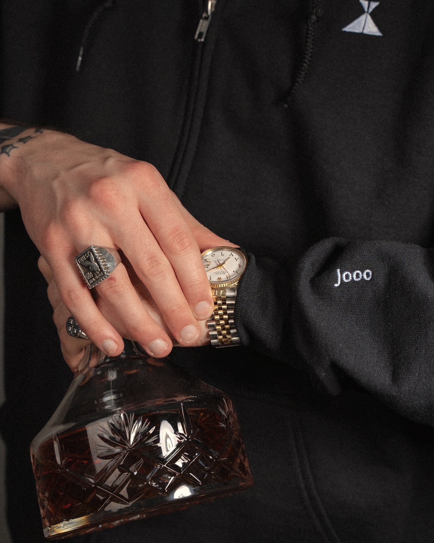 johannes' hoodie