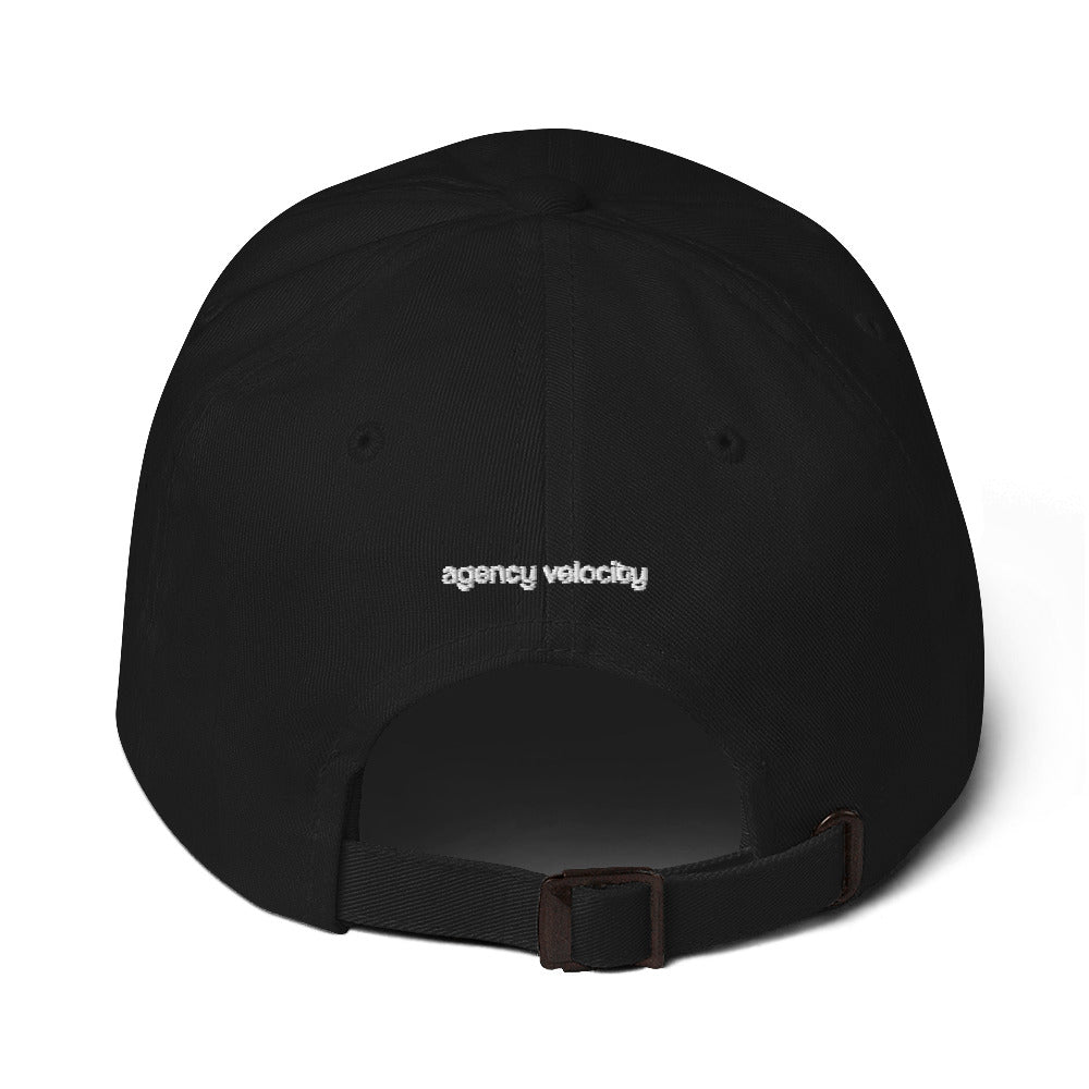 logo&text daddy hat, unisex, darks