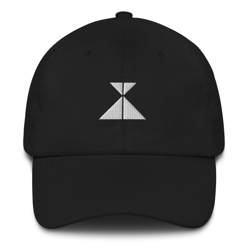 logo&text daddy hat, unisex, darks