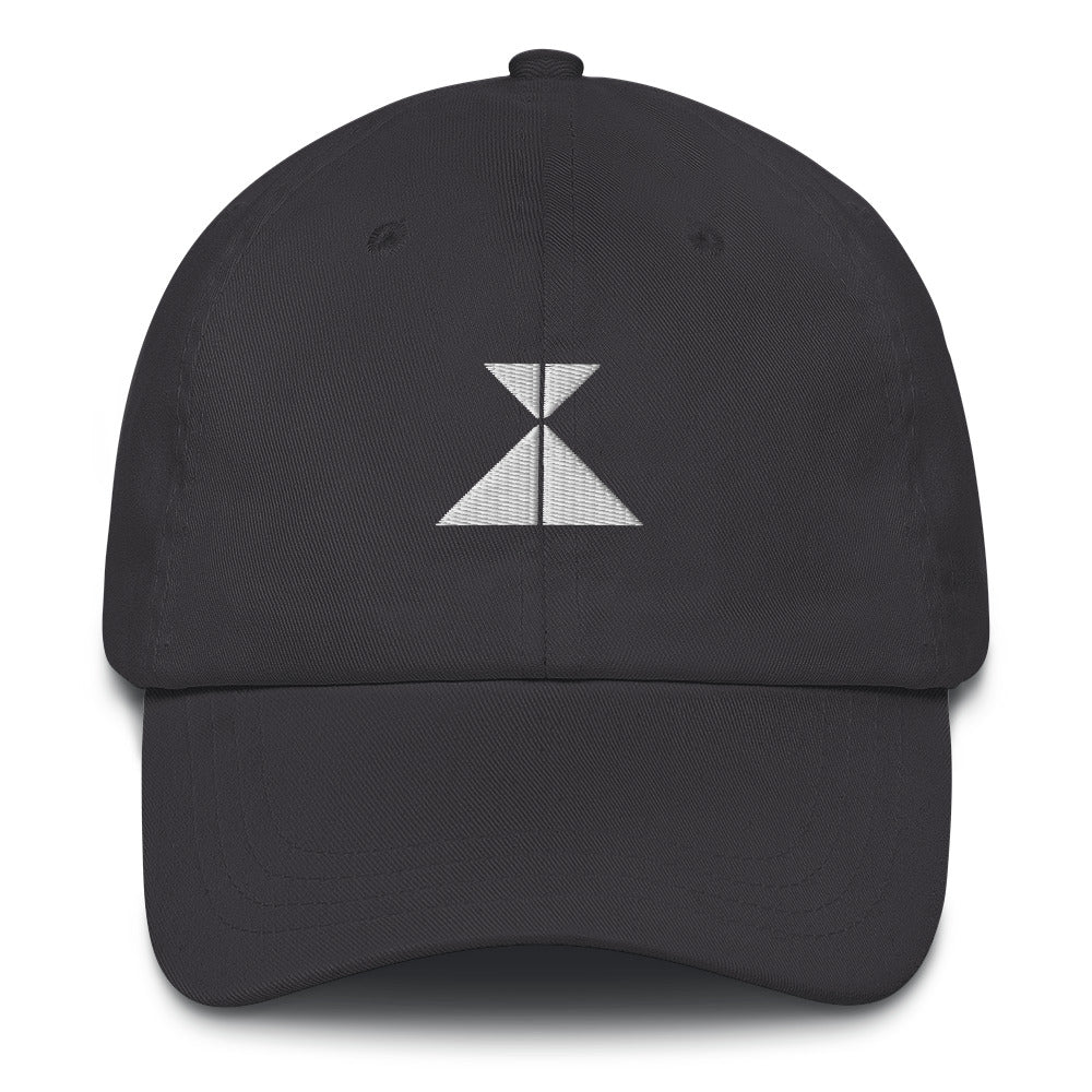 logo&text daddy hat, unisex, darks