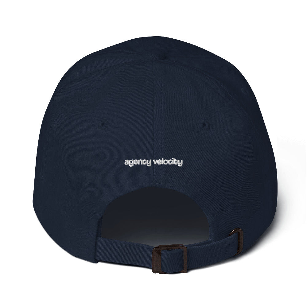 logo&text daddy hat, unisex, darks