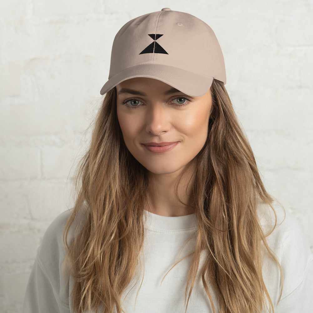 logo&text daddy hat, unisex, lights