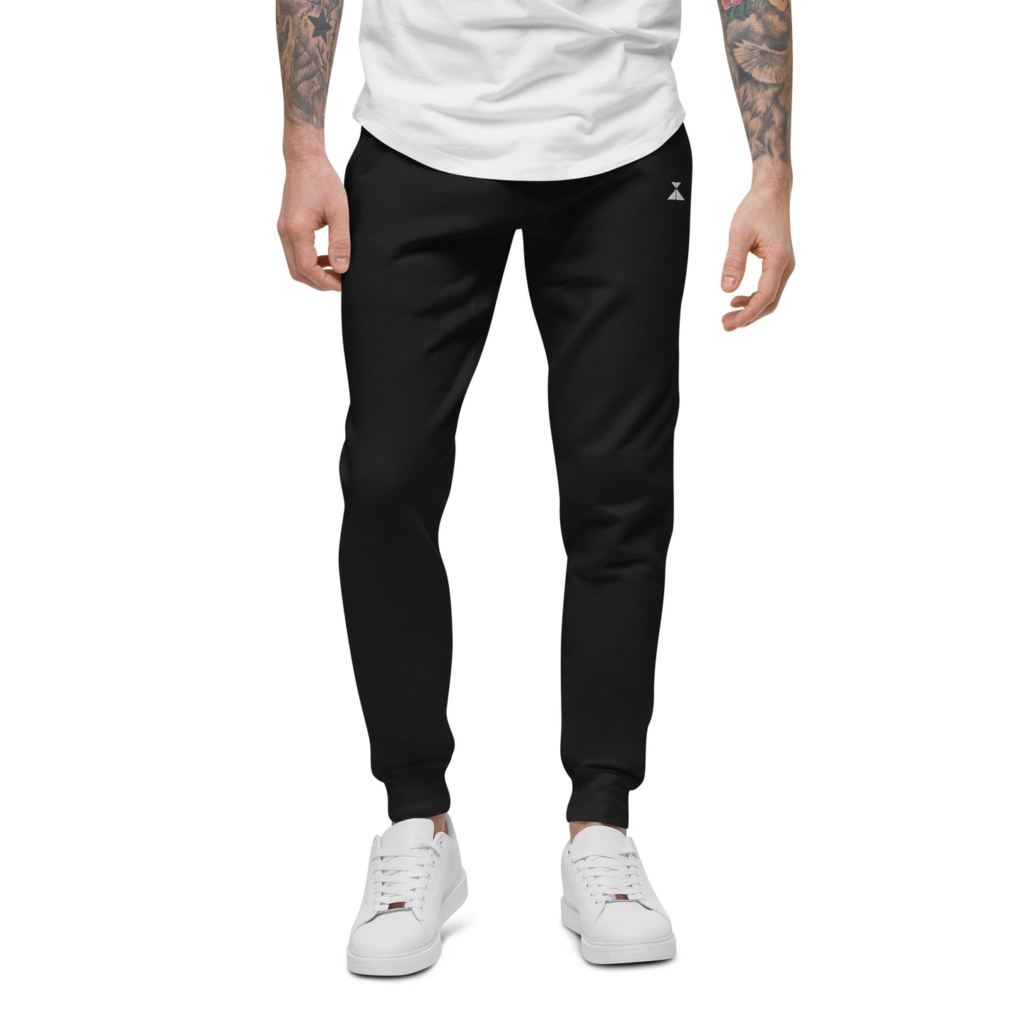 simple logo sweats, darks