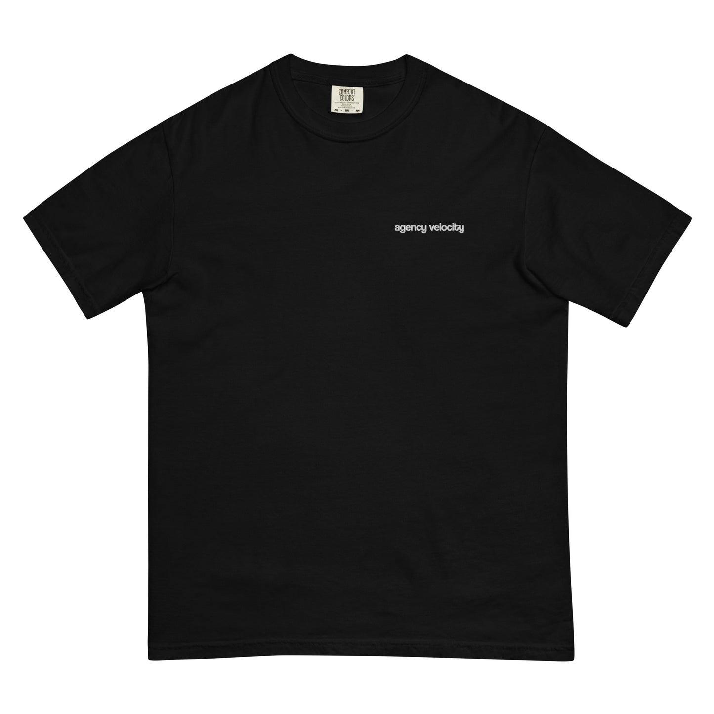 just a simple text tshirt, dark, premium