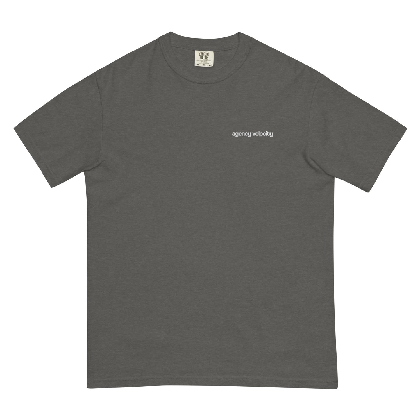 just a simple text tshirt, dark, premium