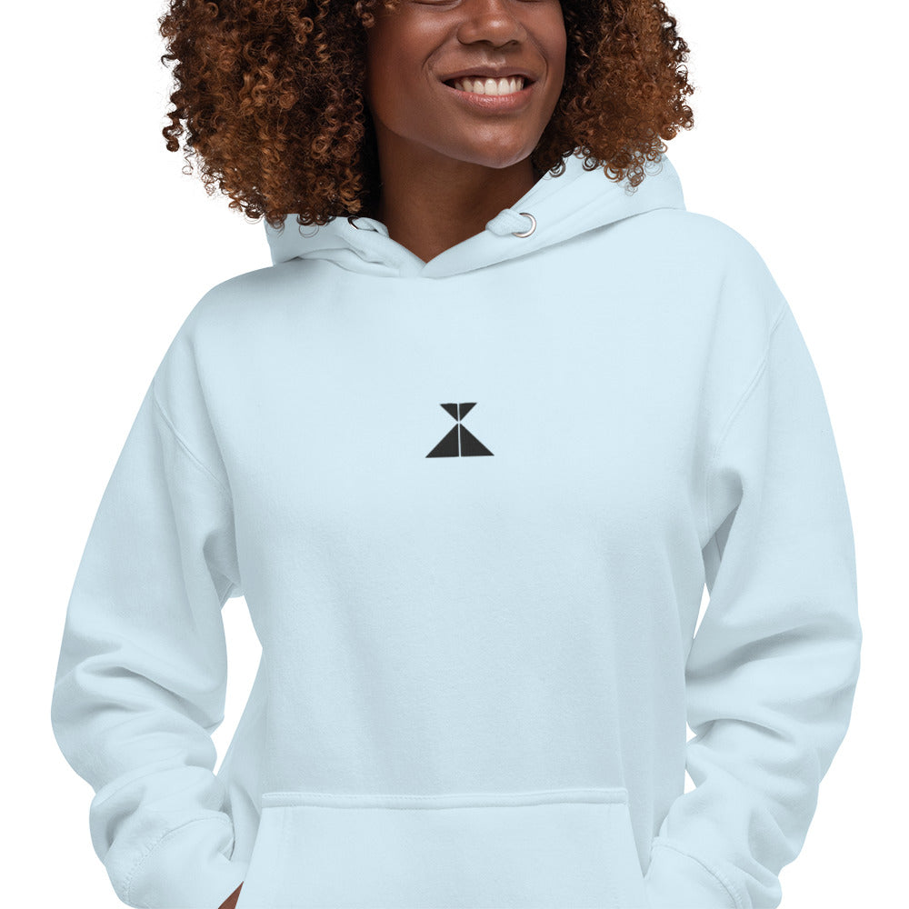 cozy logo hoodie, lights